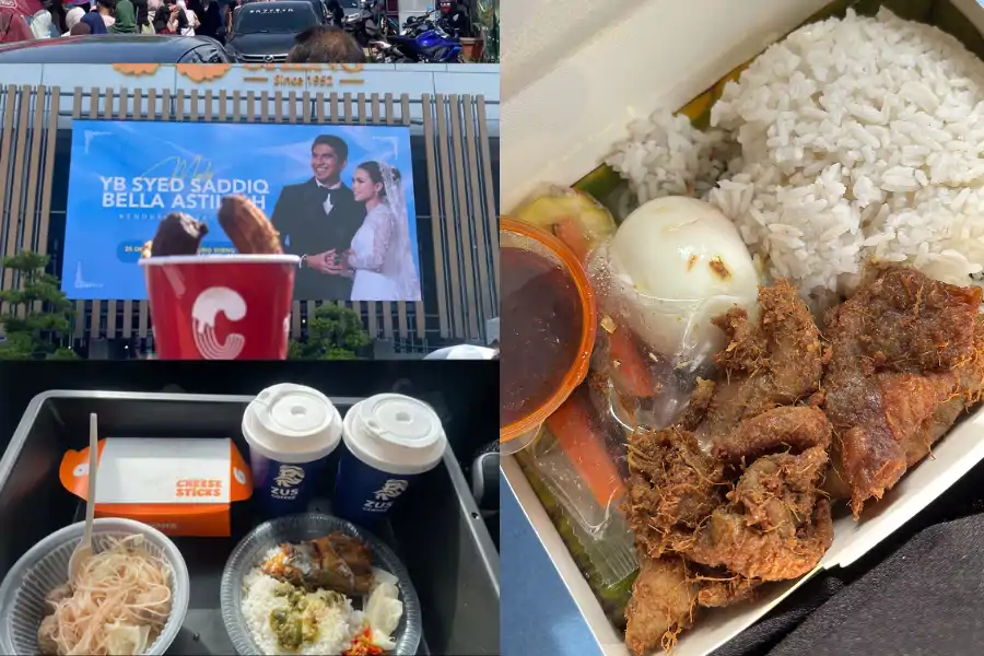 Rata-rata mereka turut memuji keenakan hidangan yang disediakan.