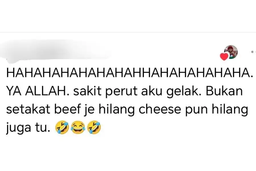 Perkongsian tersebut mencuit hati netizen.